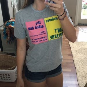 SPRZNY Daniel Martinez MoMA special ed grey shirt